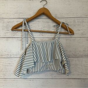 Albion Fit Icon Wave Crop Top Bikini Swimsuit.